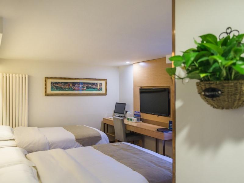 Greentree Inn Beijing Dongcheng District Wangfujin South Luogu Lane Houhai Express Hotel מראה חיצוני תמונה