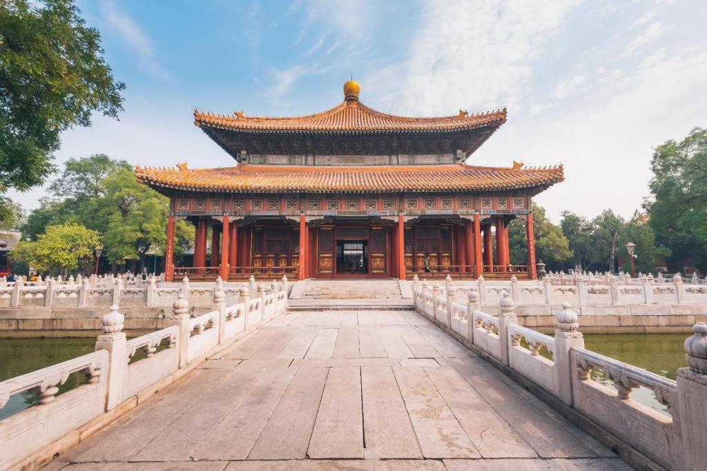 Greentree Inn Beijing Dongcheng District Wangfujin South Luogu Lane Houhai Express Hotel מראה חיצוני תמונה