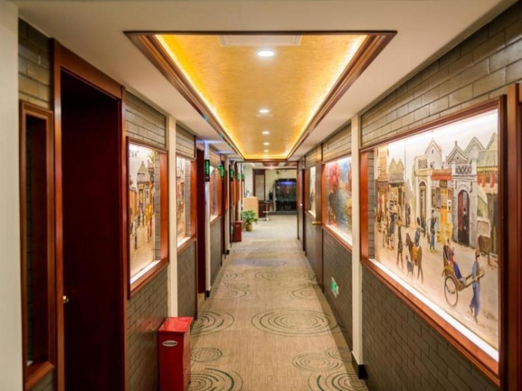 Greentree Inn Beijing Dongcheng District Wangfujin South Luogu Lane Houhai Express Hotel מראה חיצוני תמונה